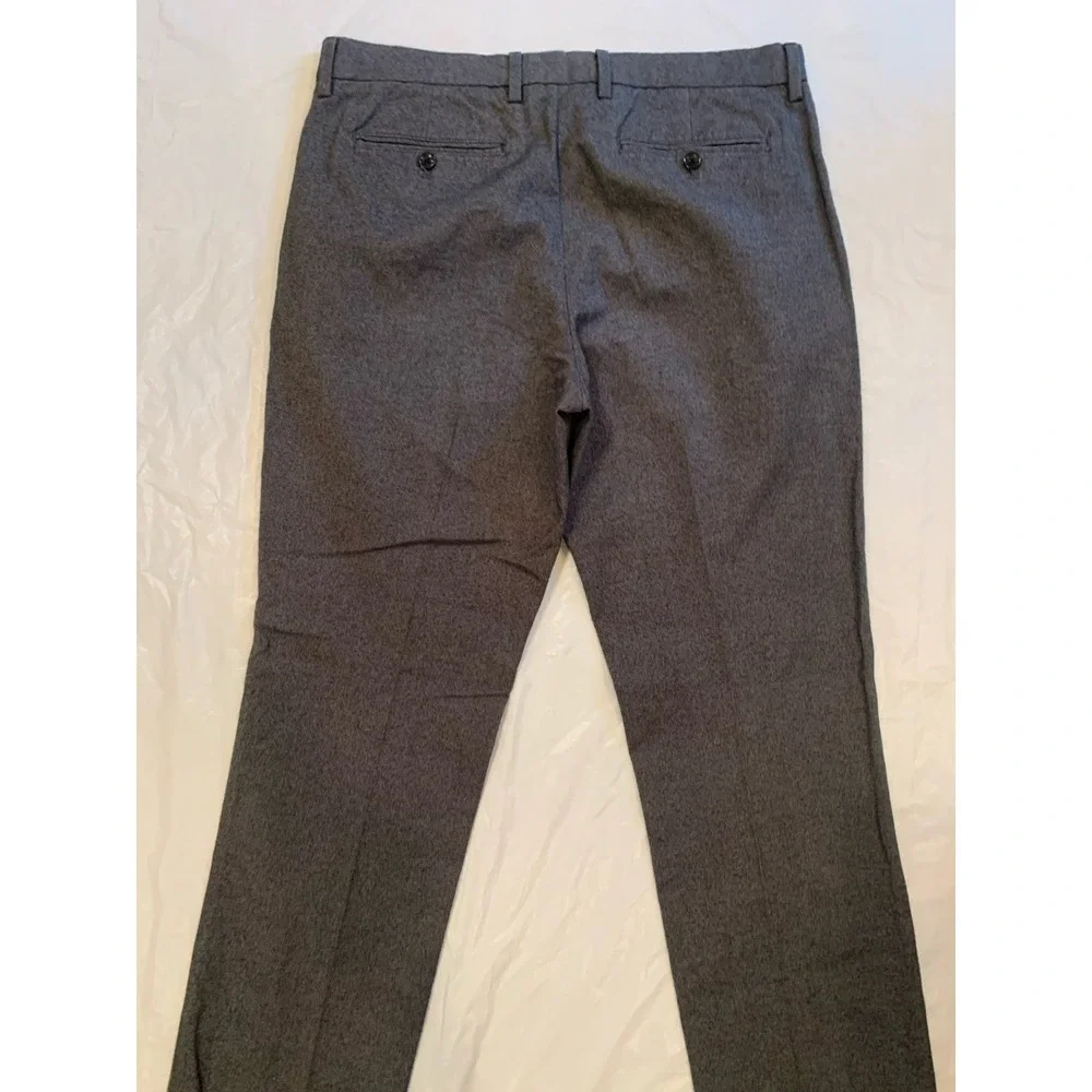 Banana Republic Kentfield Men's Straight Fit Grey Pants 33x32